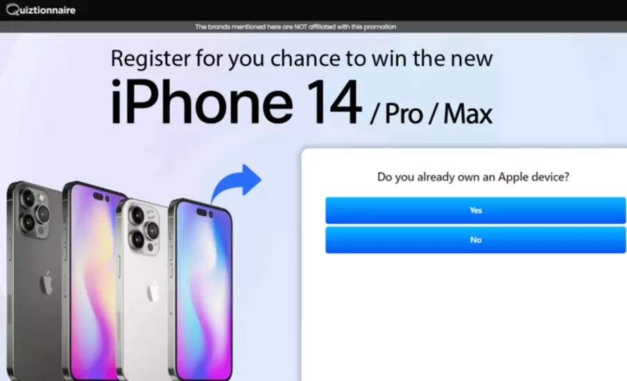 Win A Brand New IPhone 14 Pro Max Now